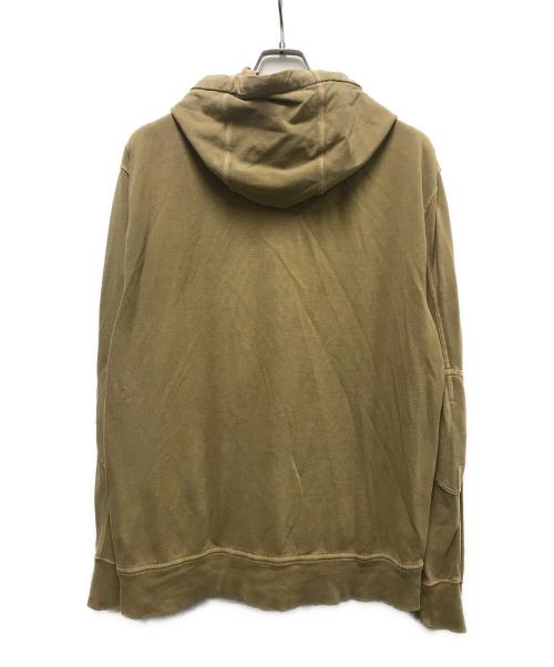 POLO RALPH LAUREN（ポロ・ラルフローレン）POLO RALPH LAUREN (ポロ・ラルフローレン) 90s エルボーパッチジップパーカー ブラウン サイズ:XLの古着・服飾アイテム