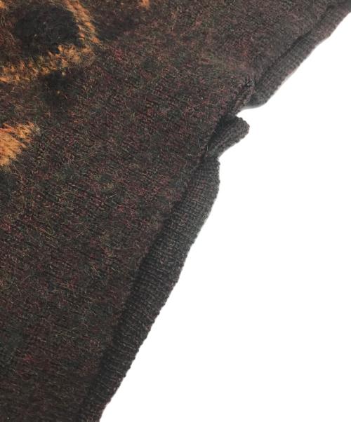 National（ナショナル）National (ナショナル) 60s モヘア混カーディガン ブラウン サイズ:Ｍの古着・服飾アイテム