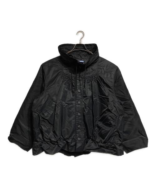 FAMILY JAPAN（ファミリージャパン）FAMILY JAPAN (ファミリージャパン) ハイネックギャザーパフジャケット/Stand-up Collar Gathered Puffer Jacket ブラック サイズ:1の古着・服飾アイテム