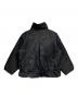 FAMILY JAPAN (ファミリージャパン) ハイネックギャザーパフジャケット/Stand-up Collar Gathered Puffer Jacket ブラック サイズ:1：45000円