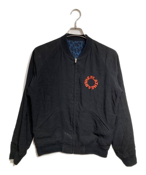 THE FLAT HEAD（ザ・フラットヘッド）THE FLAT HEAD (ザ・フラットヘッド) レーヨンツイルジャケット/Rayon Twill Jacket  ブラック サイズ:38の古着・服飾アイテム