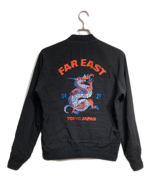 THE FLAT HEAD（ザ・フラットヘッド）THE FLAT HEAD (ザ・フラットヘッド) レーヨンツイルジャケット/Rayon Twill Jacket  ブラック サイズ:38の古着・服飾アイテム