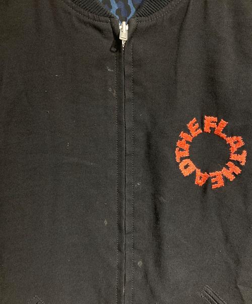 THE FLAT HEAD（ザ・フラットヘッド）THE FLAT HEAD (ザ・フラットヘッド) レーヨンツイルジャケット/Rayon Twill Jacket  ブラック サイズ:38の古着・服飾アイテム
