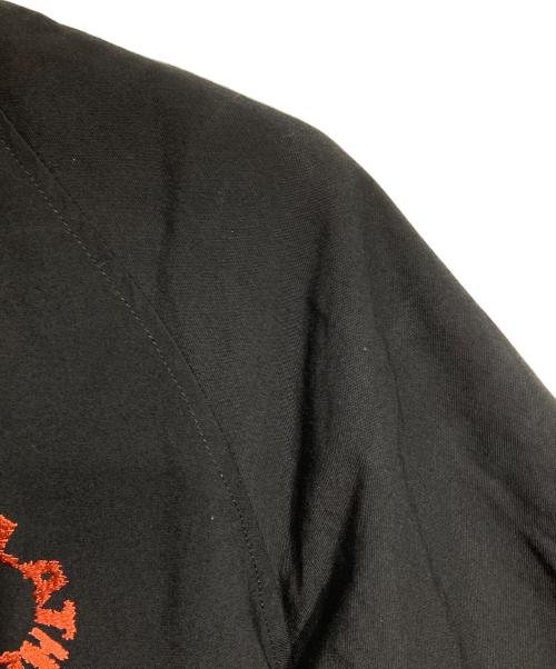 THE FLAT HEAD（ザ・フラットヘッド）THE FLAT HEAD (ザ・フラットヘッド) レーヨンツイルジャケット/Rayon Twill Jacket  ブラック サイズ:38の古着・服飾アイテム