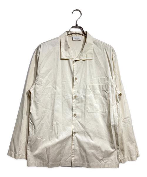 LEMAIRE（ルメール）LEMAIRE (ルメール) Stand Collar Shirt/スタンドカラーシャツ ベージュ サイズ:48の古着・服飾アイテム