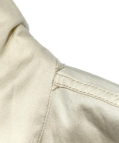 LEMAIRE（ルメール）LEMAIRE (ルメール) Stand Collar Shirt/スタンドカラーシャツ ベージュ サイズ:48の古着・服飾アイテム