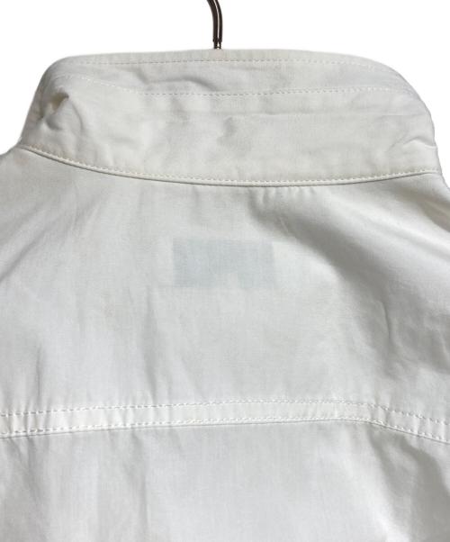 Yohji Yamamoto pour homme（ヨウジヤマモト プールオム）Yohji Yamamoto pour homme (ヨウジヤマモト プールオム) 環縫い3枚衿B ロングシャツ/Triple-Collar Long Shirt with Chain Stitching ホワイト サイズ:3の古着・服飾アイテム