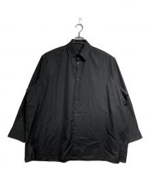 th products（ティーエイチプロダクツ）の古着「Oversized Shirt/オーバーサイズド・シャツ」｜ブラック