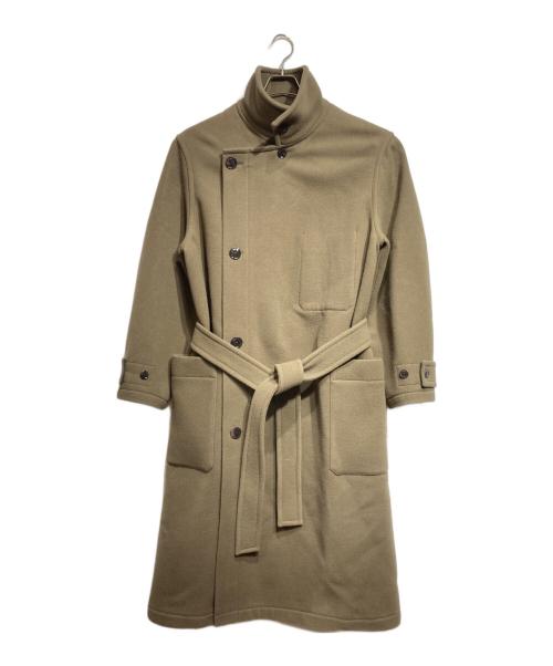 LEMAIRE（ルメール）LEMAIRE (ルメール) WRAP COAT DARK SQUIRREL/ラップコート ダークスクイレル ブラウン サイズ:Sの古着・服飾アイテム