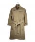 LEMAIRE（ルメール）の古着「WRAP COAT DARK SQUIRREL/ラップコート ダークスクイレル」｜ブラウン