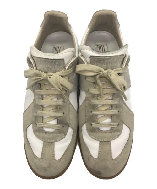 Maison Margiela（メゾンマルジェラ）Maison Margiela (メゾンマルジェラ) ジャーマントレーナー ベージュ サイズ:43の古着・服飾アイテム