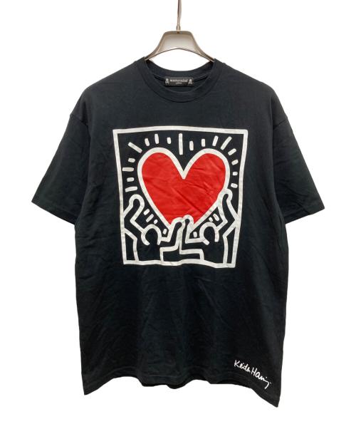 Mastermind JAPAN（マスターマインド ジャパン）Mastermind JAPAN (マスターマインド ジャパン) プリントTシャツ ブラック サイズ:Ｍの古着・服飾アイテム
