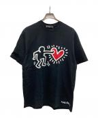 Mastermind JAPANマスターマインド ジャパン）の古着「プリントTシャツ」｜ブラック