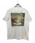 JERZEES（ジャージーズ）の古着「Salvador Dalí 00-90sアートプリントTシャツ」｜ホワイト