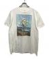 JERZEES（ジャージーズ）の古着「Salvador Dalí 00-90sアートプリントTシャツ」｜ホワイト