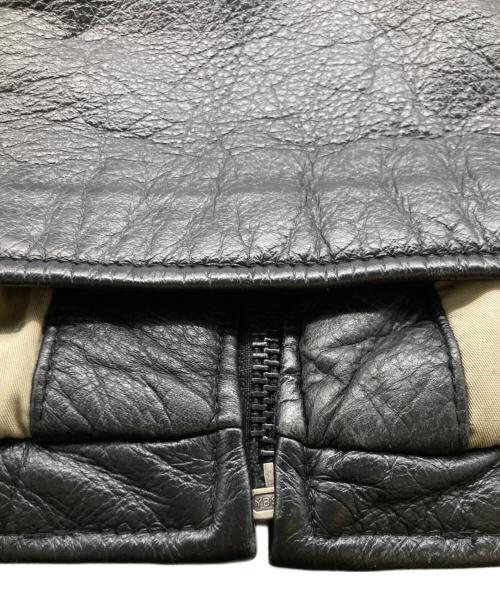 DOCKERS（ドッカーズ）DOCKERS (ドッカーズ) レザージャケット ブラック サイズ:Lの古着・服飾アイテム
