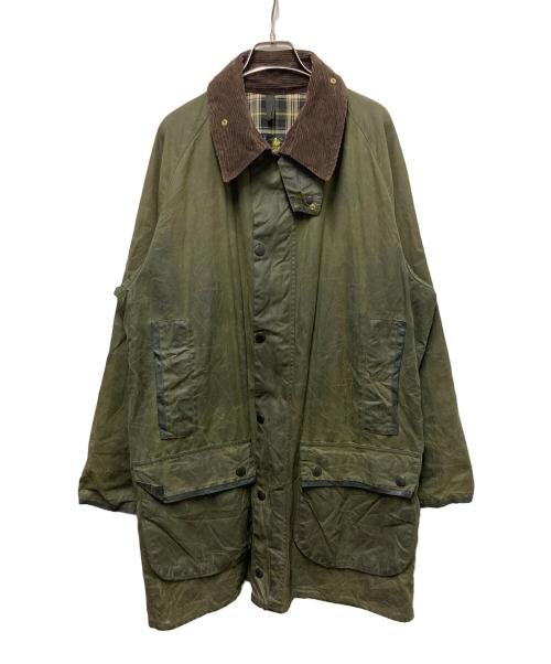 Barbour（バブアー）Barbour (バブアー) 90s mark phillips オイルドコート オリーブ サイズ:Lの古着・服飾アイテム
