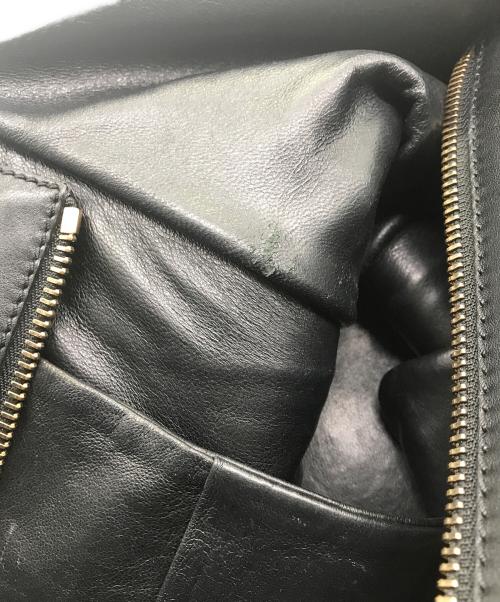 CELINE（セリーヌ）CELINE (セリーヌ) ラゲージナノミニショッパートートバッグ ブラウン×ブラック サイズ:Free(実寸参照）の古着・服飾アイテム