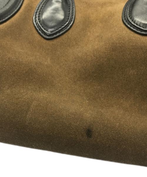 CELINE（セリーヌ）CELINE (セリーヌ) ラゲージナノミニショッパートートバッグ ブラウン×ブラック サイズ:Free(実寸参照）の古着・服飾アイテム