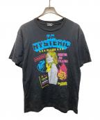 Hysteric Glamourヒステリックグラマー）の古着「DR.HYS pt Tシャツ」｜ブラック