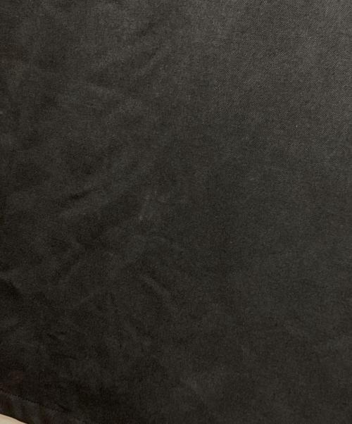 GROUND Y（グラウンドワイ）GROUND Y (グラウンドワイ) ZIP-UP STANDING COLLAR LONG SHIRT/ジップアップスタンドカラーロングシャツ ブラック サイズ:3の古着・服飾アイテム