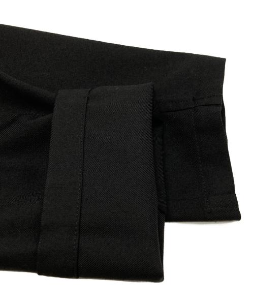 GROUND Y（グラウンドワイ）GROUND Y (グラウンドワイ) ZIP-UP STANDING COLLAR LONG SHIRT/ジップアップスタンドカラーロングシャツ ブラック サイズ:3の古着・服飾アイテム