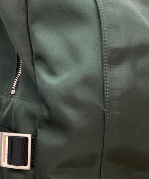 Saint Laurent Paris（サンローランパリ）Saint Laurent Paris (サンローランパリ) City Backpack/シティバックパック グリーン×ブラックの古着・服飾アイテム