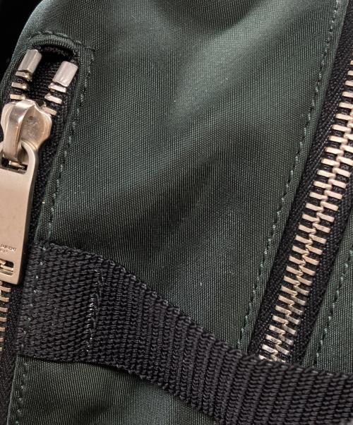 Saint Laurent Paris（サンローランパリ）Saint Laurent Paris (サンローランパリ) City Backpack/シティバックパック グリーン×ブラックの古着・服飾アイテム