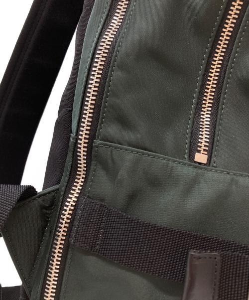 Saint Laurent Paris（サンローランパリ）Saint Laurent Paris (サンローランパリ) City Backpack/シティバックパック グリーン×ブラックの古着・服飾アイテム