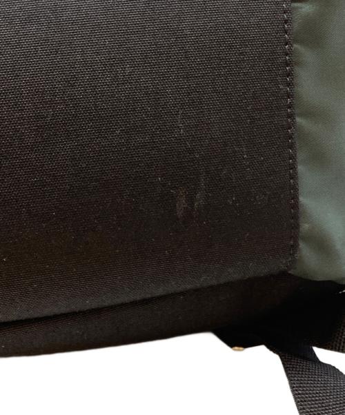Saint Laurent Paris（サンローランパリ）Saint Laurent Paris (サンローランパリ) City Backpack/シティバックパック グリーン×ブラックの古着・服飾アイテム