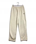 BALENCIAGAバレンシアガ）の古着「キャンペーンロゴバギースウェットパンツ/Campaign Logo Baggy Sweatpants」｜ベージュ