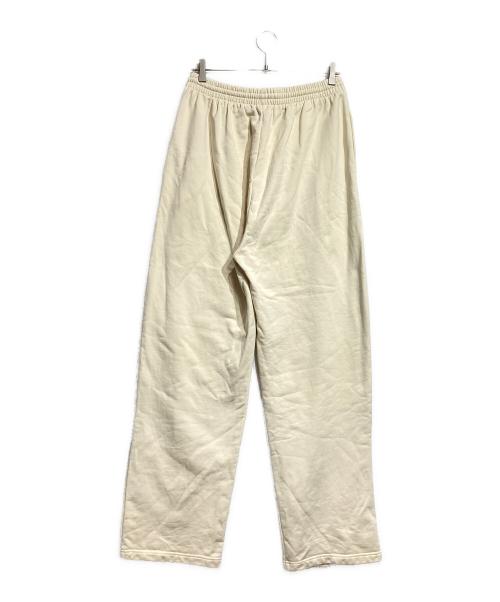 BALENCIAGA（バレンシアガ）BALENCIAGA (バレンシアガ) キャンペーンロゴバギースウェットパンツ/Campaign Logo Baggy Sweatpants  ベージュ サイズ:Mの古着・服飾アイテム