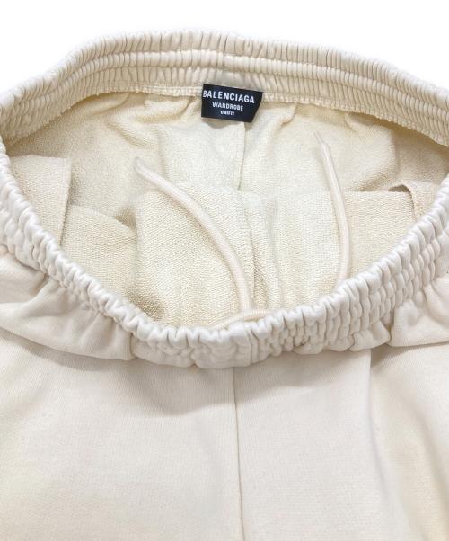 BALENCIAGA（バレンシアガ）BALENCIAGA (バレンシアガ) キャンペーンロゴバギースウェットパンツ/Campaign Logo Baggy Sweatpants  ベージュ サイズ:Mの古着・服飾アイテム