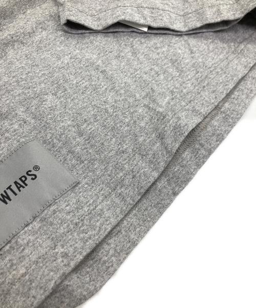 WTAPS（ダブルタップス）WTAPS (ダブルタップス) ロゴプリントカットソー グレー サイズ:02の古着・服飾アイテム