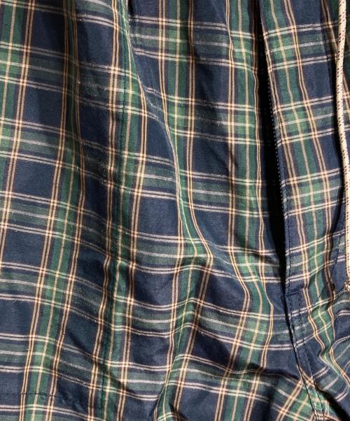 COMME des GARCONS HOMME（コムデギャルソン オム）COMME des GARCONS HOMME (コムデギャルソン オム) Ramie Check Half Pants/ラミーチェック柄ハーフパンツ グリーン サイズ:XSの古着・服飾アイテム