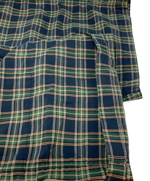COMME des GARCONS HOMME（コムデギャルソン オム）COMME des GARCONS HOMME (コムデギャルソン オム) Ramie Check Half Pants/ラミーチェック柄ハーフパンツ グリーン サイズ:XSの古着・服飾アイテム