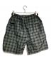 COMME des GARCONS HOMME (コムデギャルソン オム) Ramie Check Half Pants/ラミーチェック柄ハーフパンツ グリーン サイズ:XS：18000円