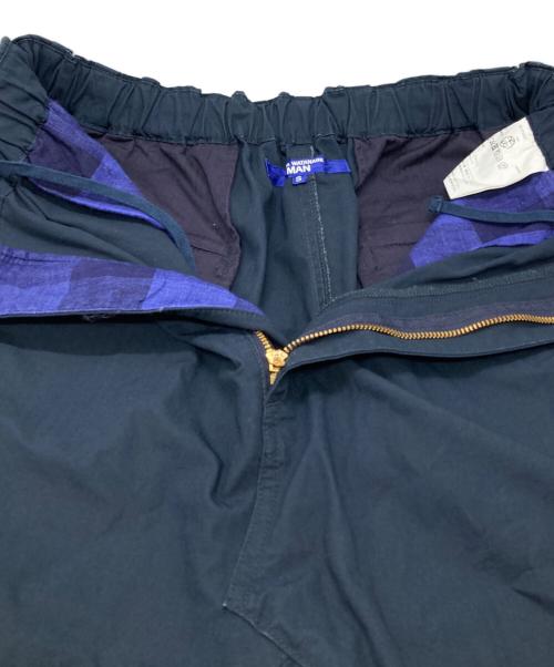 COMME des GARCONS JUNYA WATANABE MAN（コム デ ギャルソン ジュンヤ ワタナベ マン）COMME des GARCONS JUNYA WATANABE MAN (コム デ ギャルソン ジュンヤ ワタナベ マン) 綿リップストップ ハーフパンツ/Half Pants ネイビー サイズ:Sの古着・服飾アイテム
