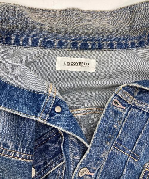 DISCOVERED（ディスカバード）DISCOVERED (ディスカバード) CROCHET DENIM BLOUSON/クロケットデニムブルゾン インディゴ サイズ:3の古着・服飾アイテム