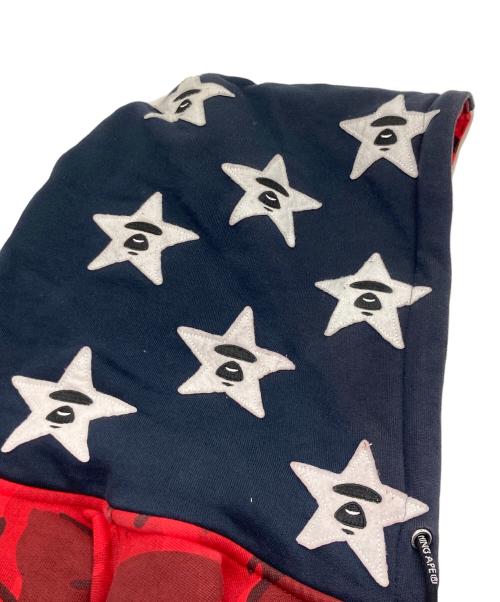 Aape BY A BATHING APE（エーエイプ バイ アベイシングエイプ）Aape BY A BATHING APE (エーエイプ バイ アベイシングエイプ) カモ柄スナップフーデットジャケット レッド サイズ:XXLの古着・服飾アイテム