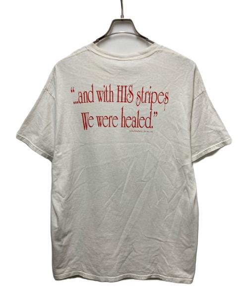 DELTA（デルタ）DELTA (デルタ) 90s Living EPISTLES 宗教Tシャツ ホワイト サイズ:XLの古着・服飾アイテム