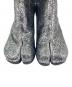 中古・古着 Maison Margiela (メゾンマルジェラ) スパンコールTABIブーツ シルバー サイズ:	SIZE 36　（約22cm）：55000円