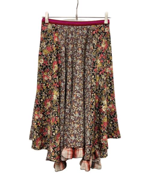 DIESEL（ディーゼル）DIESEL (ディーゼル) O-FLOUR-C SKIRT レッド サイズ:XSの古着・服飾アイテム