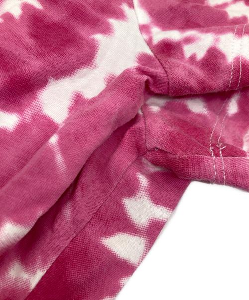 GUESS（ゲス）GUESS (ゲス) タイダイハートデザインカットソー ピンク サイズ:Sの古着・服飾アイテム