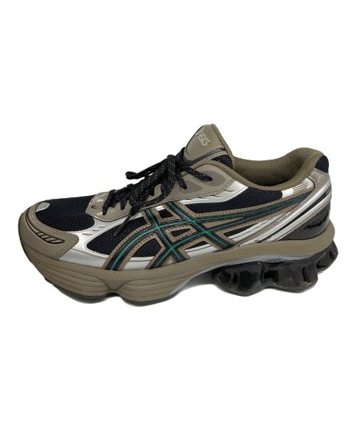 asics（アシックス）asics (アシックス) Gel kinetic fluentスニーカー ブラック×ベージュ サイズ:	SIZE US8.5　(26.5cm)の古着・服飾アイテム