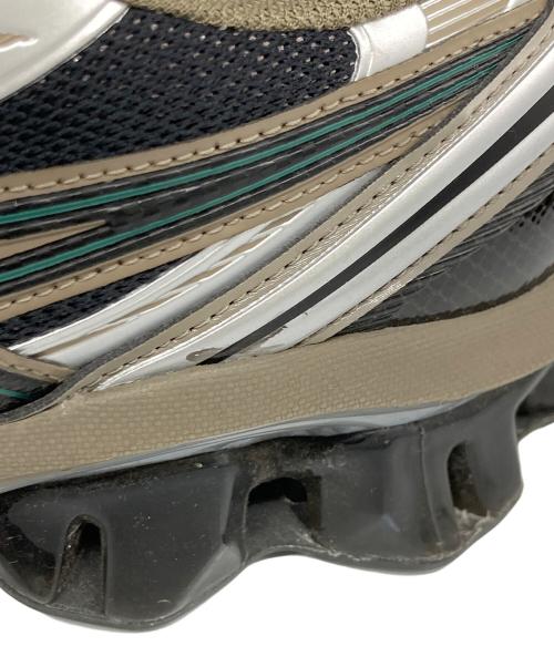 asics（アシックス）asics (アシックス) Gel kinetic fluentスニーカー ブラック×ベージュ サイズ:	SIZE US8.5　(26.5cm)の古着・服飾アイテム