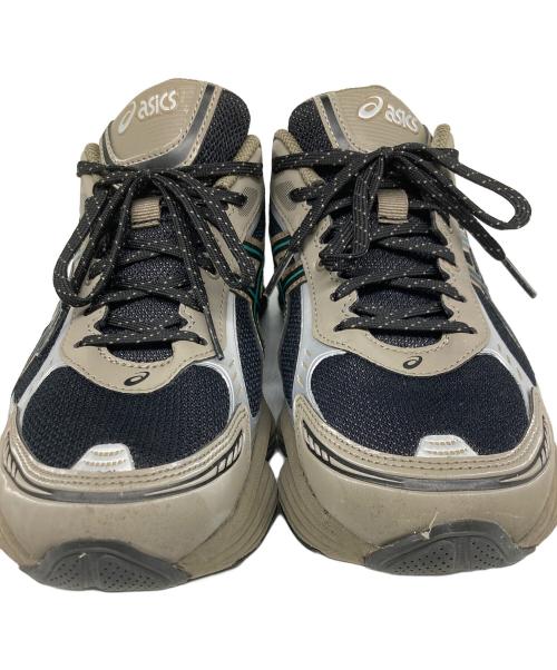 asics（アシックス）asics (アシックス) Gel kinetic fluentスニーカー ブラック×ベージュ サイズ:	SIZE US8.5　(26.5cm)の古着・服飾アイテム