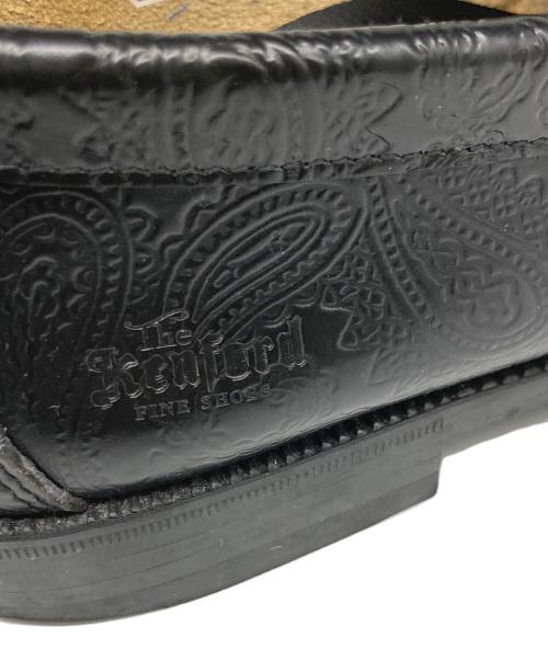 kenford（ケンフォード）kenford (ケンフォード) EMBOSSED LOAFERS ブラック サイズ:	SIZE 25ｃｍの古着・服飾アイテム