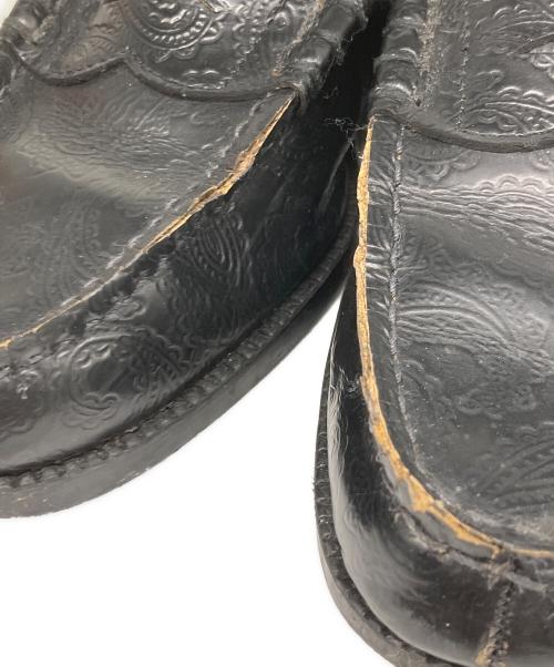 kenford（ケンフォード）kenford (ケンフォード) EMBOSSED LOAFERS ブラック サイズ:	SIZE 25ｃｍの古着・服飾アイテム