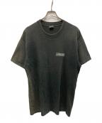 JOBLESS ANTI-WORK WEARジョンブレスアンチワークウェア）の古着「「THAT JOB SUCKED」メッセージTシャツ」｜ブラック